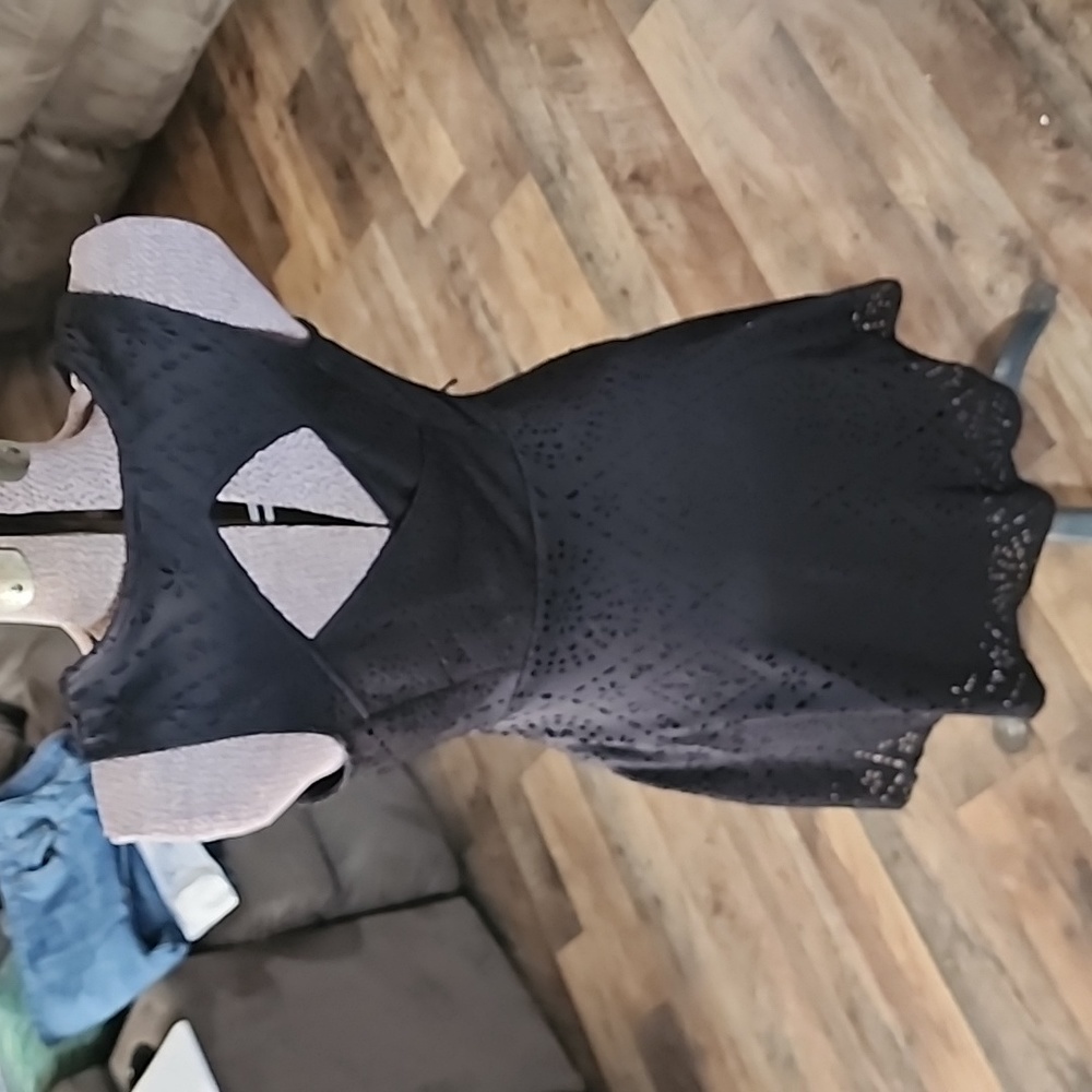 Candies Women's Black Dress Size 5 - Picture 2 of 2